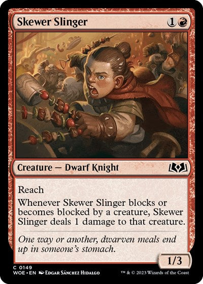 Skewer Slinger (Wilds of Eldraine) Near Mint