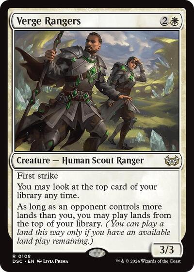 Verge Rangers (Commander: Duskmourn: House of Horror) Near Mint