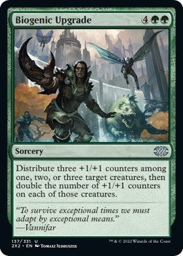 Biogenic Upgrade (Double Masters 2022) Near Mint Foil