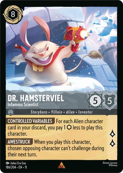 Dr. Hamsterviel - Infamous Scientist (Winterspell) Near Mint
