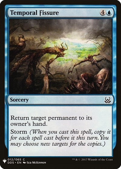 Temporal Fissure (Mystery Booster) Near Mint