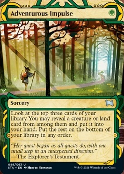 Adventurous Impulse (Strixhaven Mystical Archive) Near Mint
