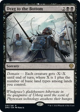 Drag to the Bottom (Dominaria United) Near Mint