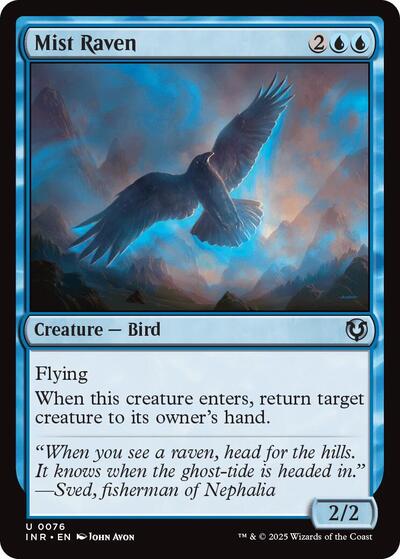 Mist Raven (Innistrad Remastered) Near Mint Foil