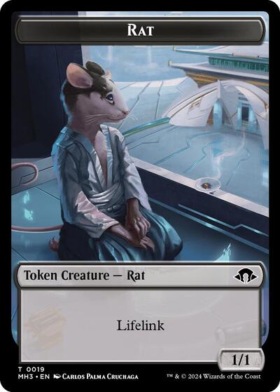 Rat Token (Modern Horizons 3) Near Mint