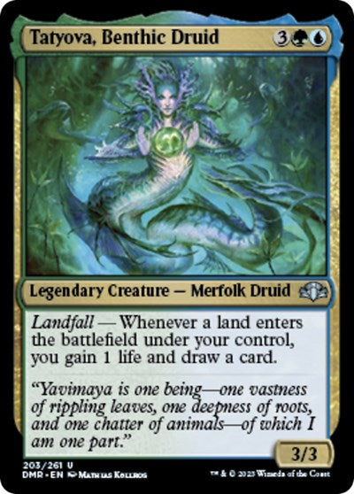 Tatyova, Benthic Druid (Dominaria Remastered) Near Mint Foil
