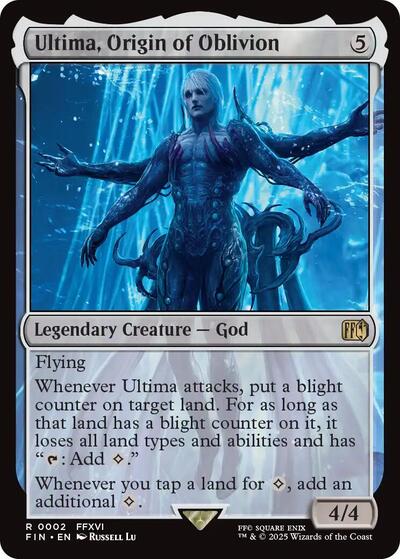 Ultima, Origin of Oblivion (Universes Beyond: FINAL FANTASY) Light Play Foil