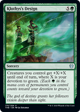 Klothys's Design (Theros Beyond Death) Near Mint