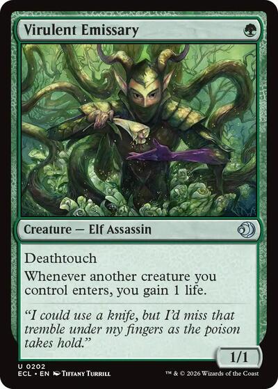 Virulent Emissary (Lorwyn Eclipsed) Near Mint