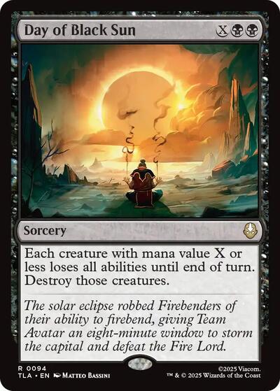 Day of Black Sun (Avatar: The Last Airbender) Near Mint