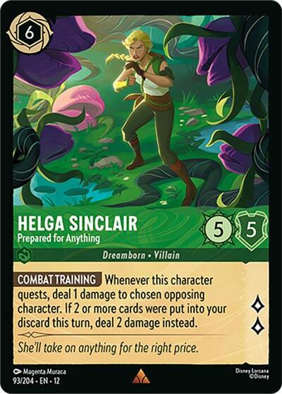 Helga Sinclair - Prepared for Anything (Wilds Unknown) Near Mint