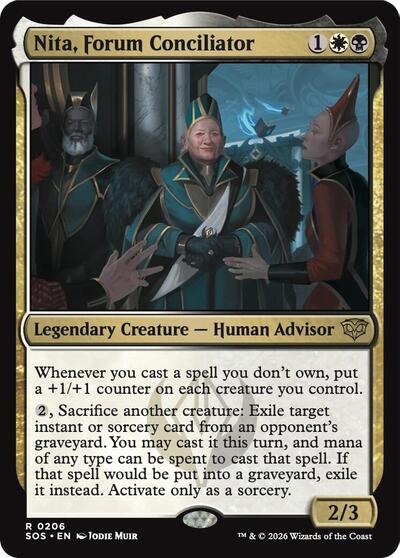 Nita, Forum Conciliator (Secrets of Strixhaven) Near Mint Foil