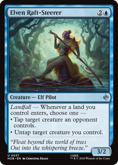 Elven Raft-Steerer (The Hobbit) Near Mint Foil