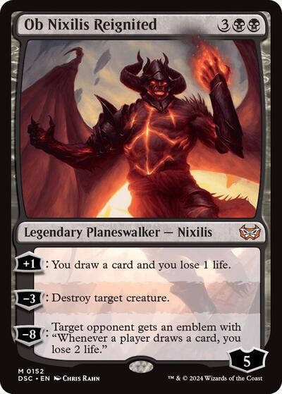 Ob Nixilis Reignited (Commander: Duskmourn: House of Horror) Near Mint