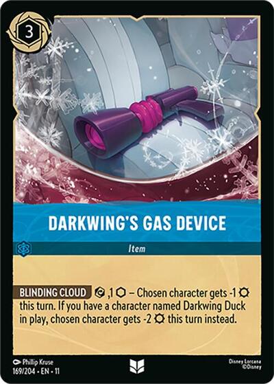Darkwing's Gas Device (Winterspell) Near Mint