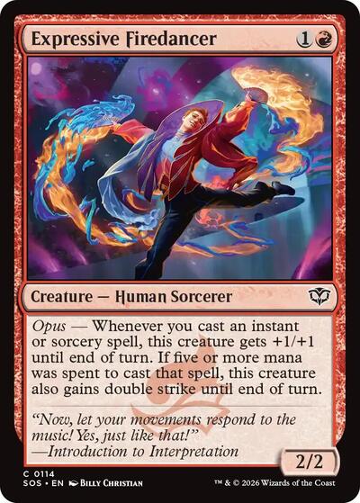 Expressive Firedancer (Secrets of Strixhaven) Near Mint