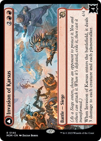 Invasion of Karsus (March of the Machine) Near Mint Foil