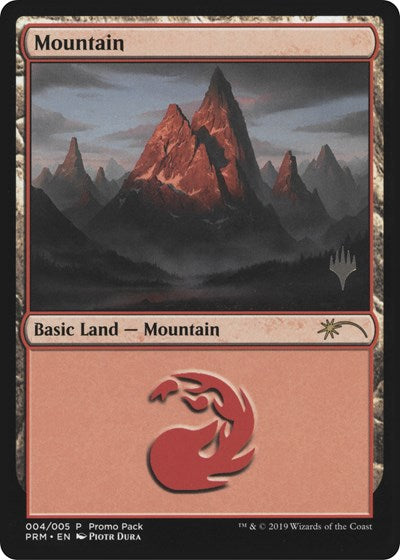 Mountain (Promo Pack: Core Set 2020) Near Mint Foil