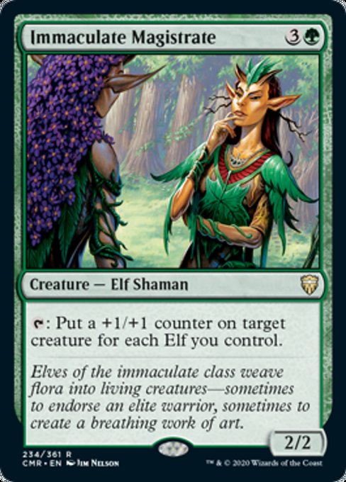 Immaculate Magistrate (Commander Legends) Near Mint Foil