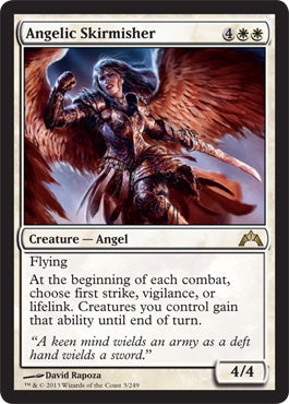 Angelic Skirmisher (Gatecrash) Light Play