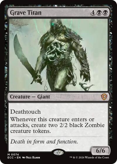 Grave Titan (Commander: Lorwyn Eclipsed) Near Mint
