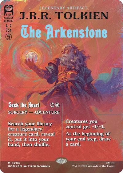 The Arkenstone (Borderless) (Surge Foil) (The Hobbit) Near Mint Foil