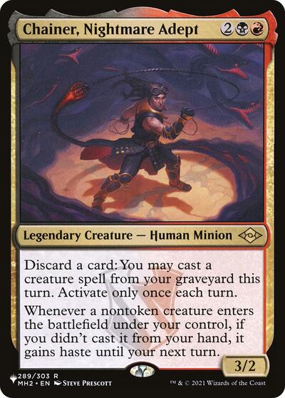 Chainer, Nightmare Adept (The List) Near Mint