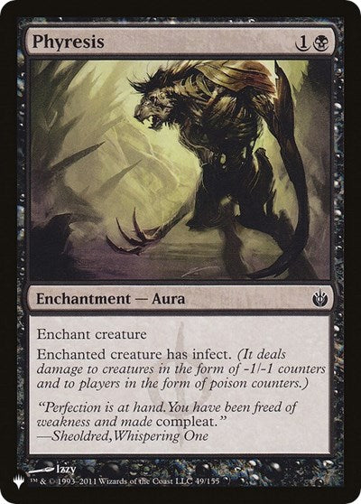 Phyresis (The List) Near Mint