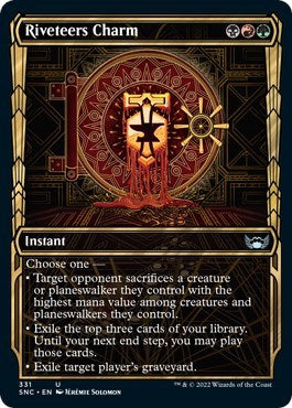 Riveteers Charm (Showcase) (Streets of New Capenna) Light Play Foil