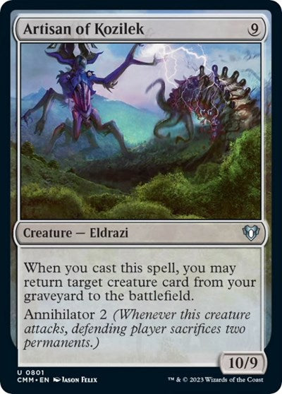 Artisan of Kozilek (Commander Masters) Near Mint
