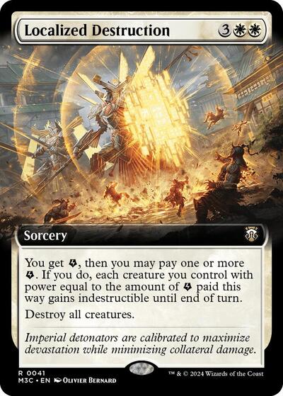 Localized Destruction (Extended Art) (Commander: Modern Horizons 3) Near Mint