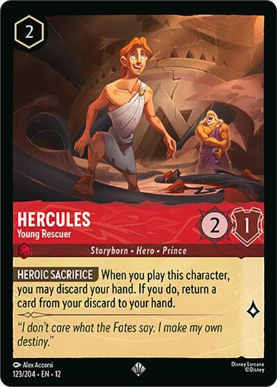 Hercules - Young Rescuer (Wilds Unknown) Near Mint