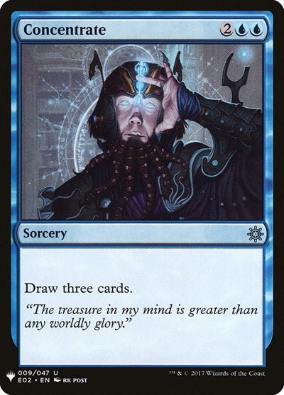 Concentrate (Mystery Booster) Light Play