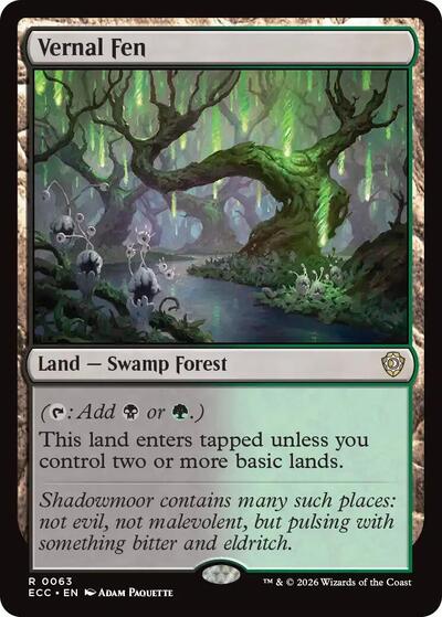 Vernal Fen (Commander: Lorwyn Eclipsed) Near Mint