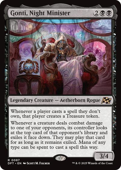 Gonti, Night Minister (Aetherdrift) Near Mint