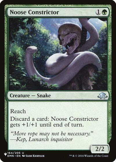 Noose Constrictor (The List) Near Mint