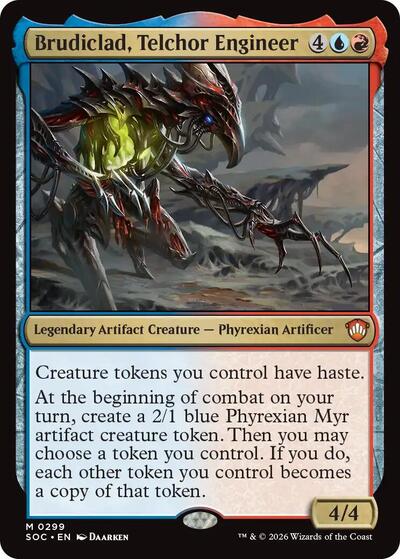 Brudiclad, Telchor Engineer (Commander: Secrets of Strixhaven) Near Mint