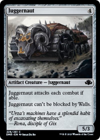 Juggernaut (Dominaria Remastered) Near Mint