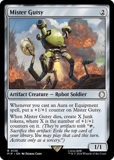 Mister Gutsy (Universes Beyond: Fallout) Near Mint
