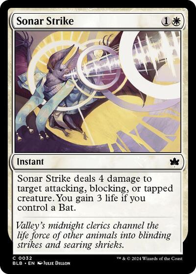 Sonar Strike (Bloomburrow) Near Mint Foil
