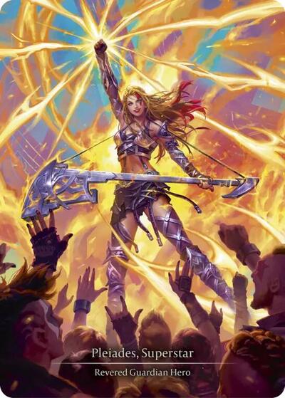 Pleiades, Superstar (Marvel) (Super Slam) Near Mint Cold Foil