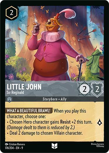 Little John - Sir Reginald (Fabled) Near Mint Cold Foil