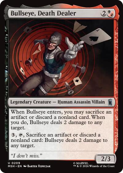 Bullseye, Death Dealer (Marvel Super Heroes) Near Mint