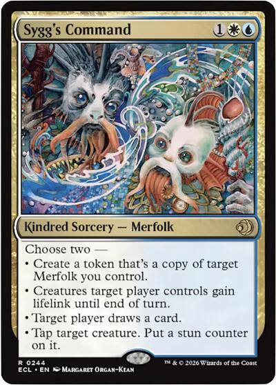 Sygg's Command (Lorwyn Eclipsed) Near Mint Foil