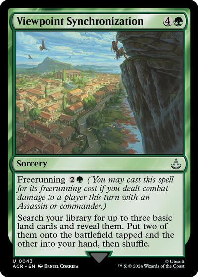 Viewpoint Synchronization (Universes Beyond: Assassin's Creed) Near Mint