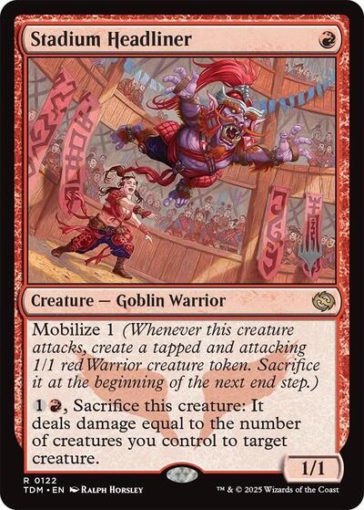 Stadium Headliner (Promo Pack: Tarkir: Dragonstorm) Near Mint