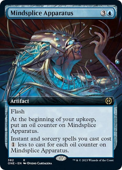 Mindsplice Apparatus (Extended Art) (Phyrexia: All Will Be One) Near Mint