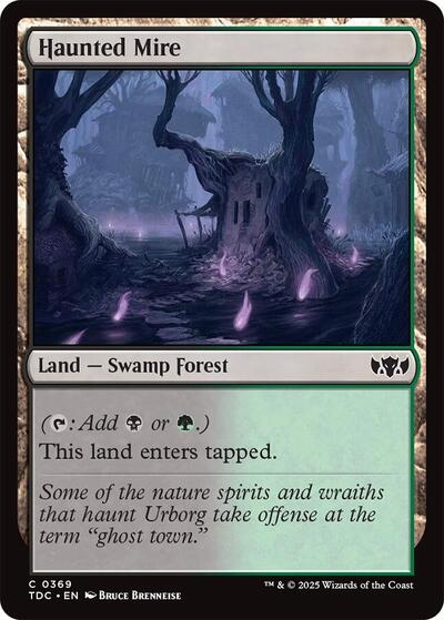 Haunted Mire (Commander: Tarkir: Dragonstorm) Near Mint