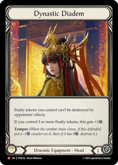 Dynastic Diadem (Compendium of Rathe) Near Mint Cold Foil