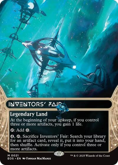 Inventors' Fair (0021) (Borderless) (Stellar Sights) Near Mint